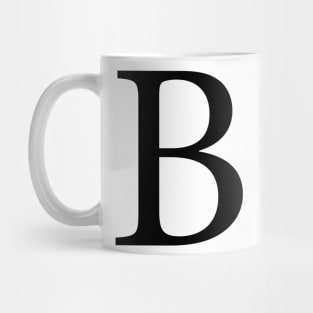 Black Beta Mug